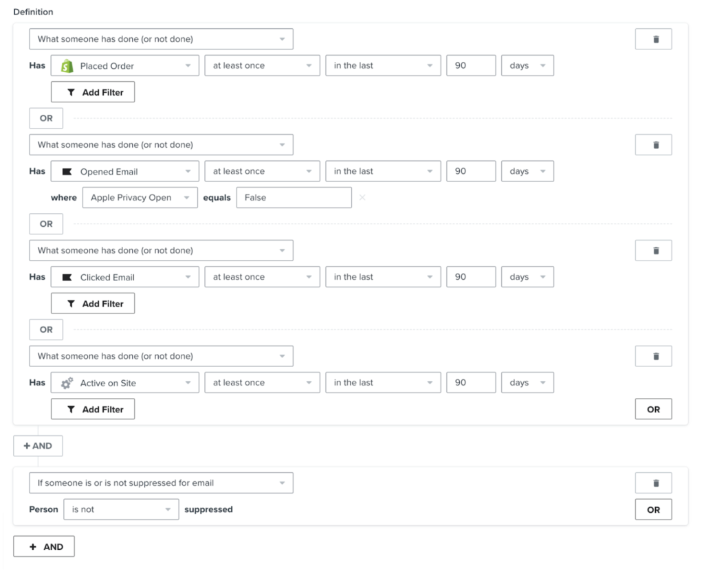 activecampaign vs klaviyo: customer segmentation